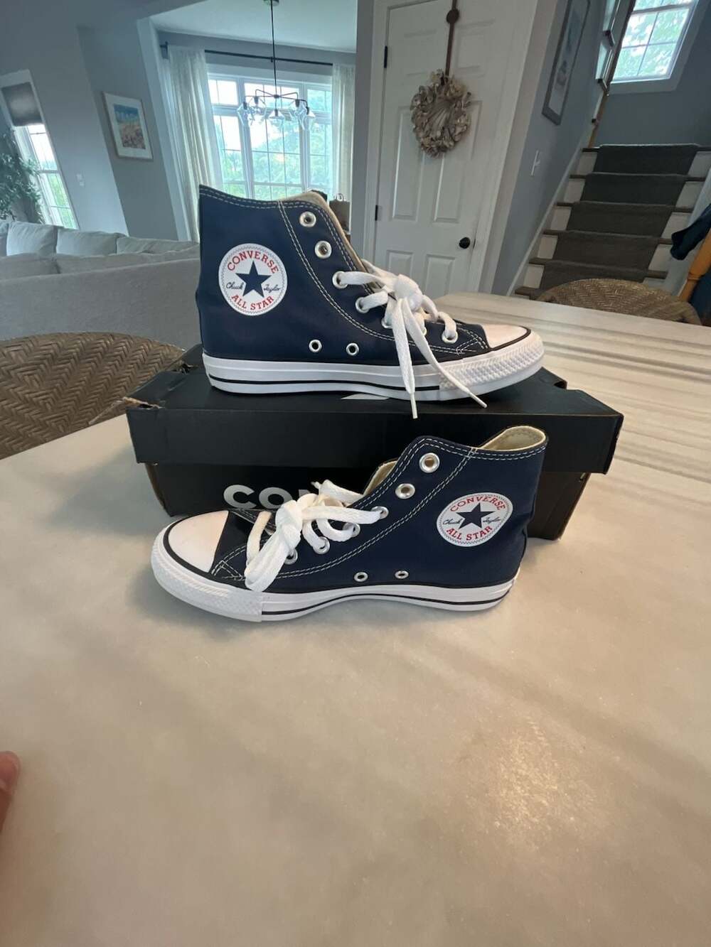 Converse Chuck Taylor All Star High unisex Men’s 5 Women’s 7 Navy Blue Canvas